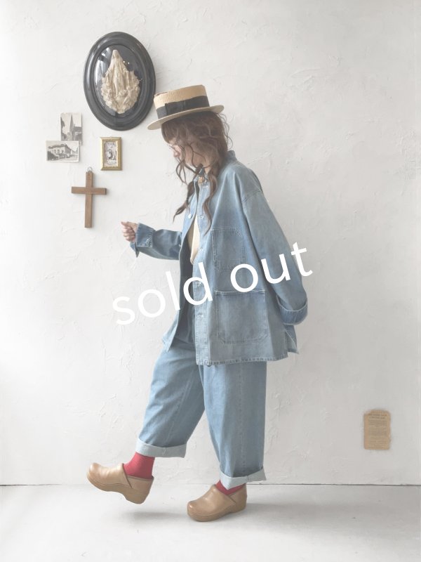 画像13: SO／デニムワークジャケット  ・インディゴ (13)