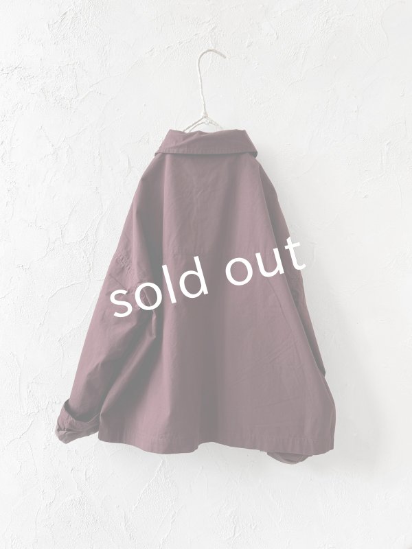 画像7: 【SALE】SO／マチポケットショートジャケット・チョコブラウン (7)