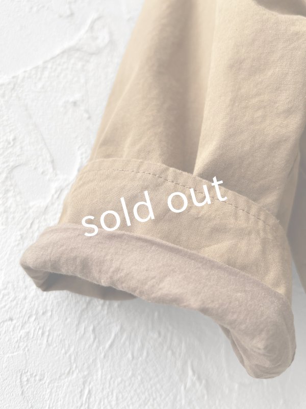 画像6: 【SALE】SO／マチポケットショートジャケット・キャメルベージュ (6)