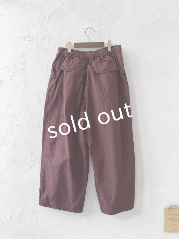 画像7: SO/ワイドパンツ・チョコブラウン (7)