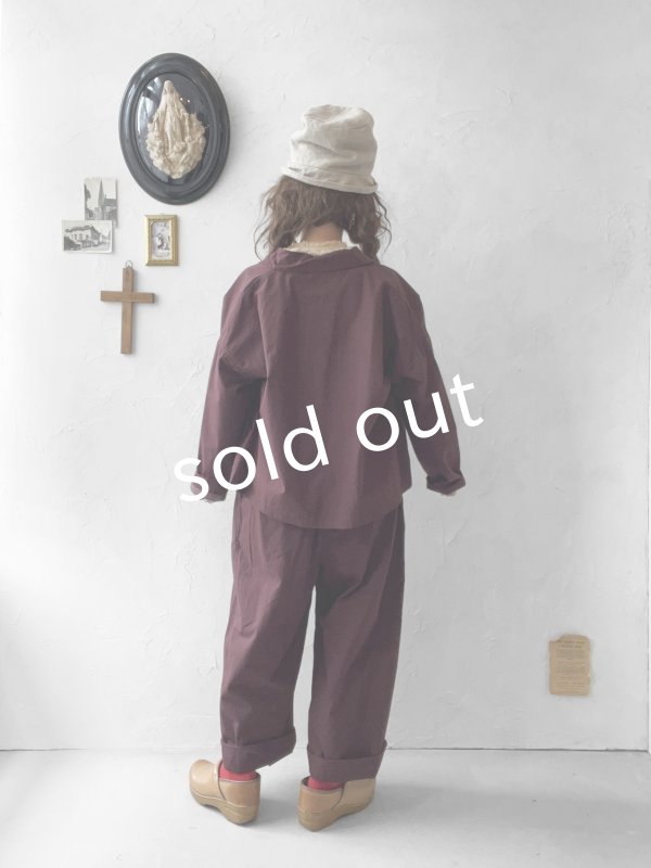 画像10: SO/ワイドパンツ・チョコブラウン (10)