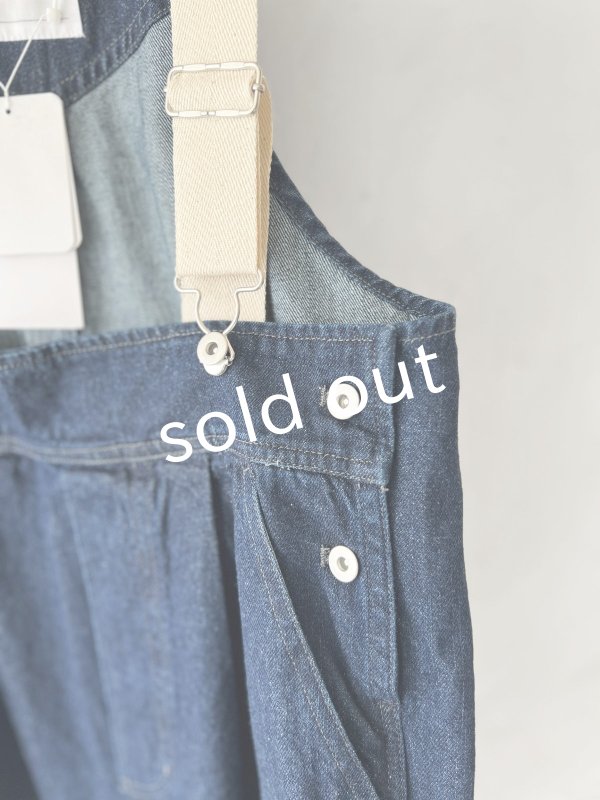 画像5: SO/デニムサロペット ・インディゴ (5)