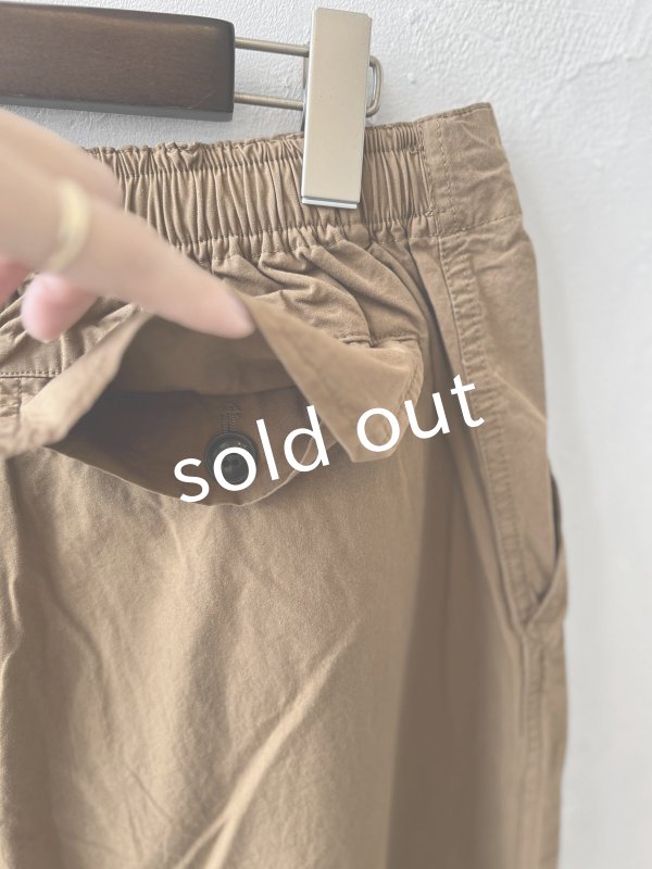 画像14: SO/ワイドパンツ・チョコブラウン (14)