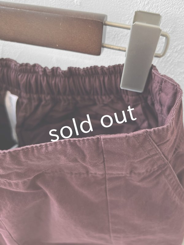 画像4: SO/ワイドパンツ・チョコブラウン (4)