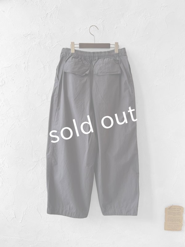 画像5: 【SALE】SO／ワイドパンツ・スミクロ (5)