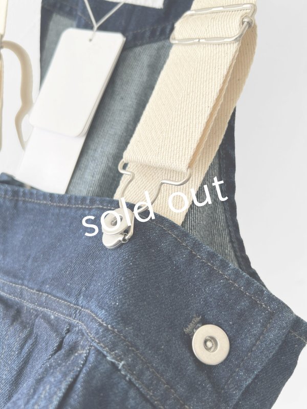 画像6: SO/デニムサロペット ・インディゴ (6)