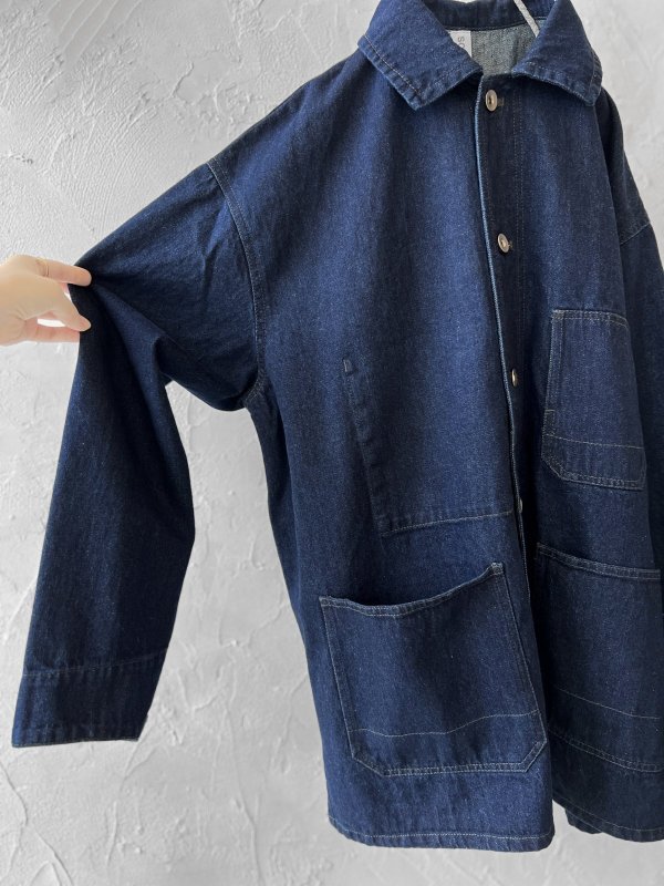 画像5: SO／デニムワークジャケット  ・インディゴ (5)