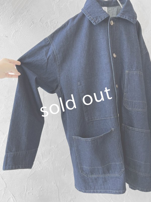 画像5: SO／デニムワークジャケット  ・インディゴ (5)