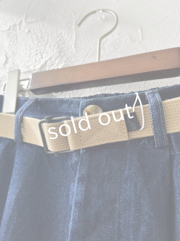 画像5: SO／デニムテーパードパンツ  ・インディゴ (5)