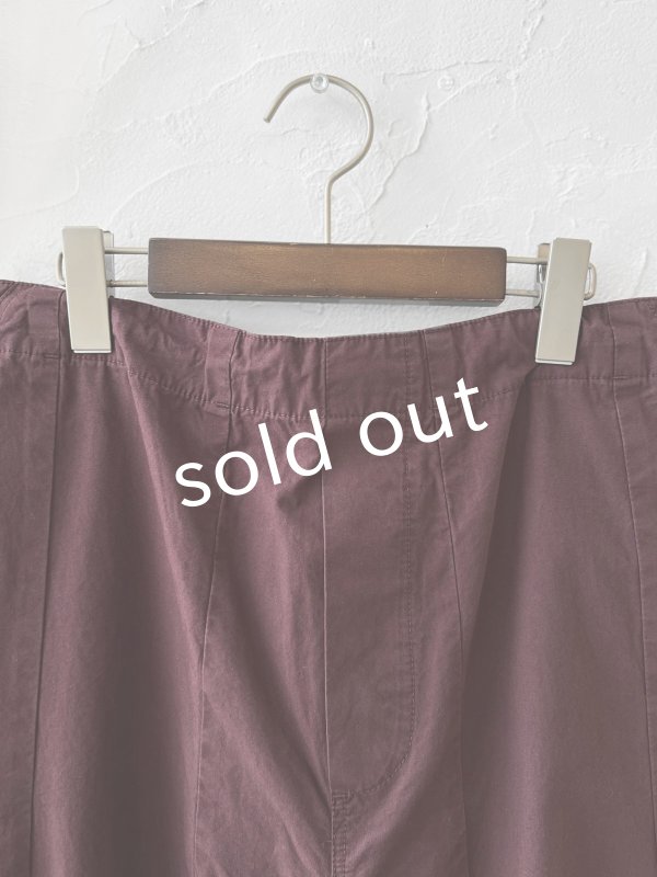 画像2: SO/ワイドパンツ・チョコブラウン (2)