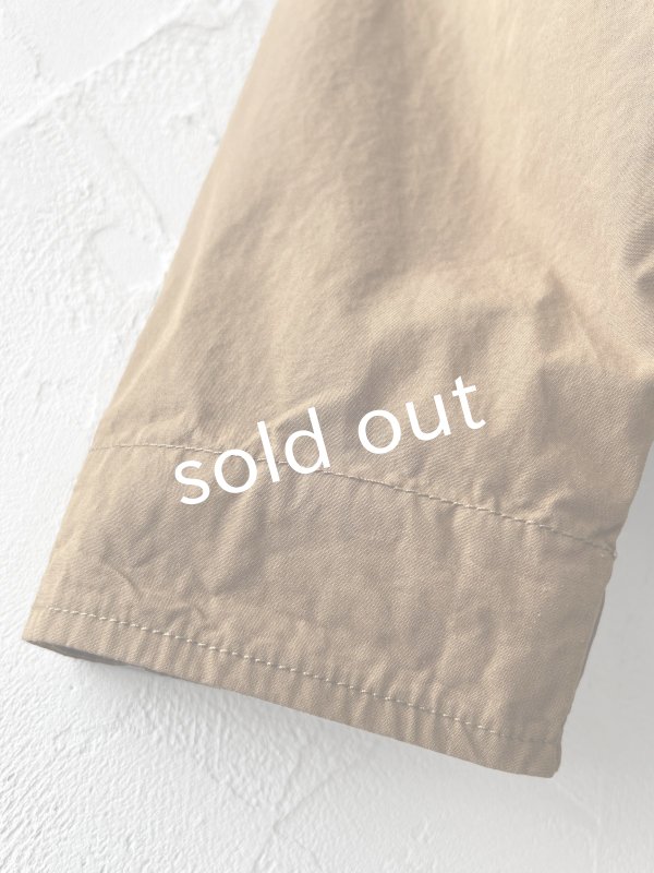 画像7: 【SALE】SO／マチポケットショートジャケット・キャメルベージュ (7)