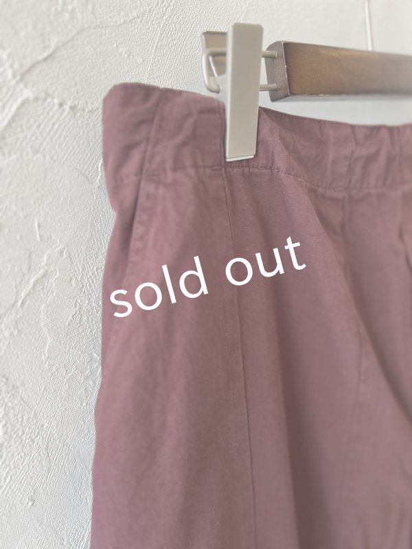 画像5: SO/ワイドパンツ・チョコブラウン (5)