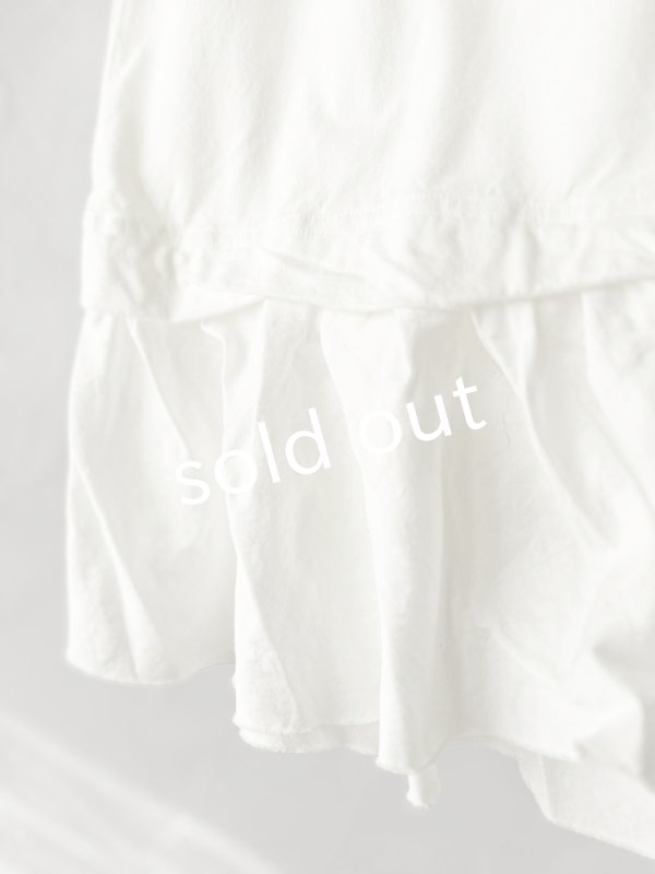 画像7: SO／裁ち切りフリルイージーパンツ・オフ (7)