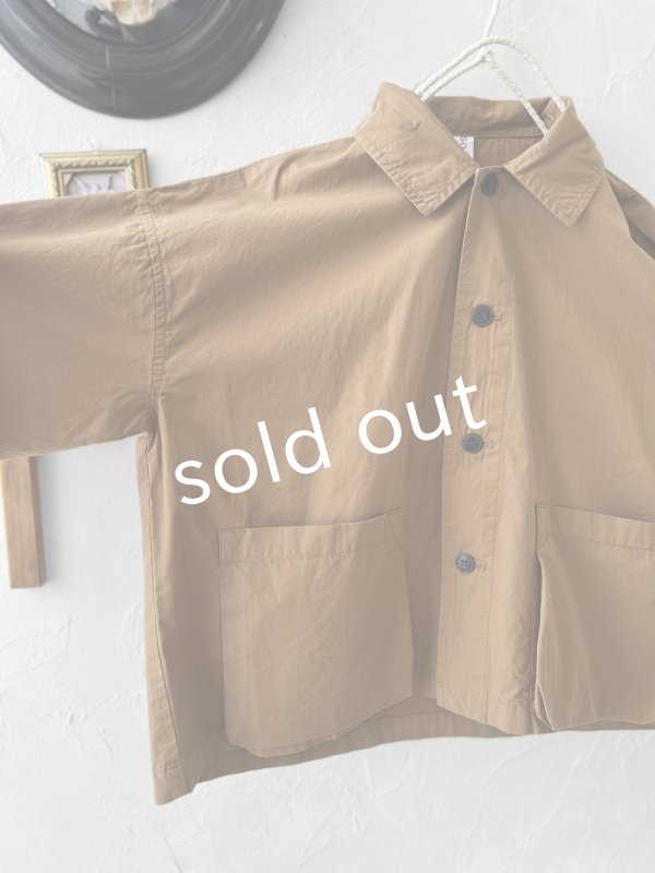 画像11: 【SALE】SO／マチポケットショートジャケット・チョコブラウン (11)