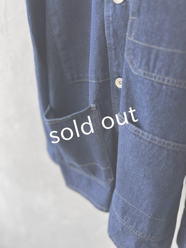 画像3: SO／デニムワークジャケット  ・インディゴ (3)