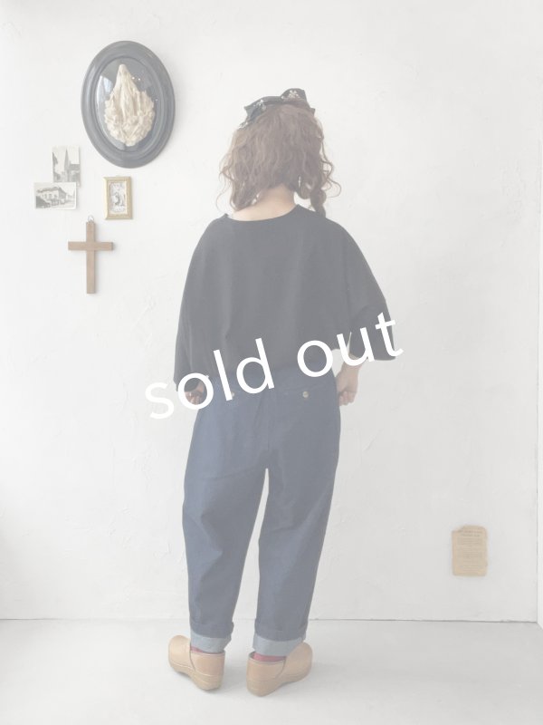 画像11: SO／デニムテーパードパンツ  ・インディゴ (11)