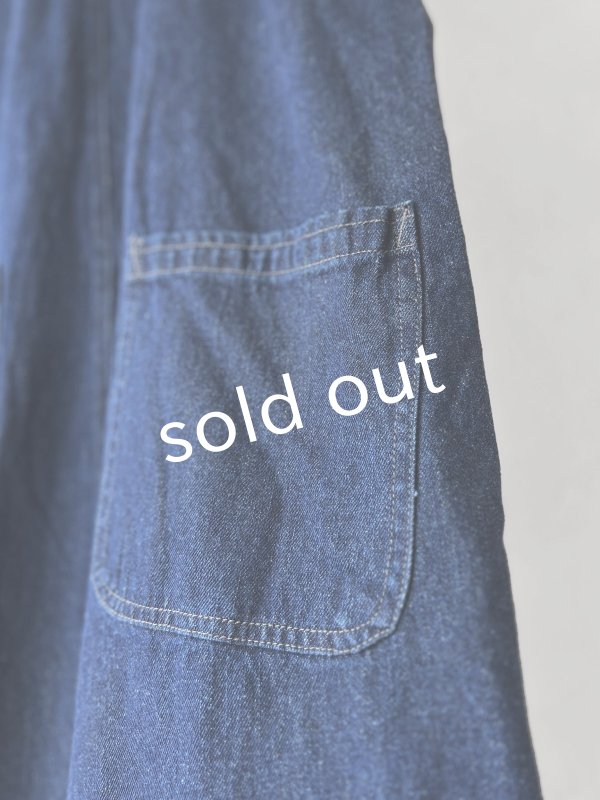 画像9: SO/デニムサロペット ・インディゴ (9)