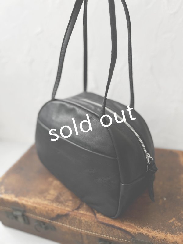 画像4: FOLNARD/ソフトレザー ボストンバッグ (4)