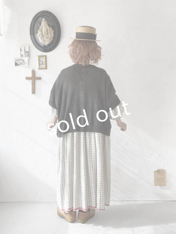 画像8: SO／ヘンプコットンカーディガン・チャコール (8)