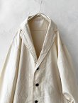 画像2: seasew.／109 オックステーラードジャケット・生成り (2)