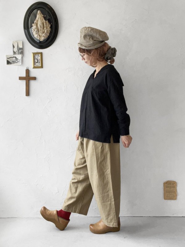 画像10: seasew./302 長袖セーラー襟プルオーバー・オフ (10)