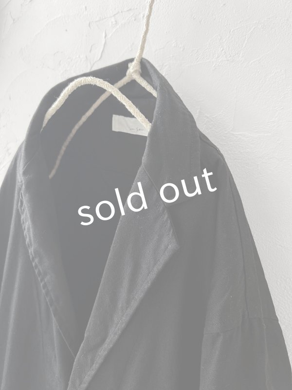 画像4: seasew.／109 オックステーラードジャケット・ブラック (4)