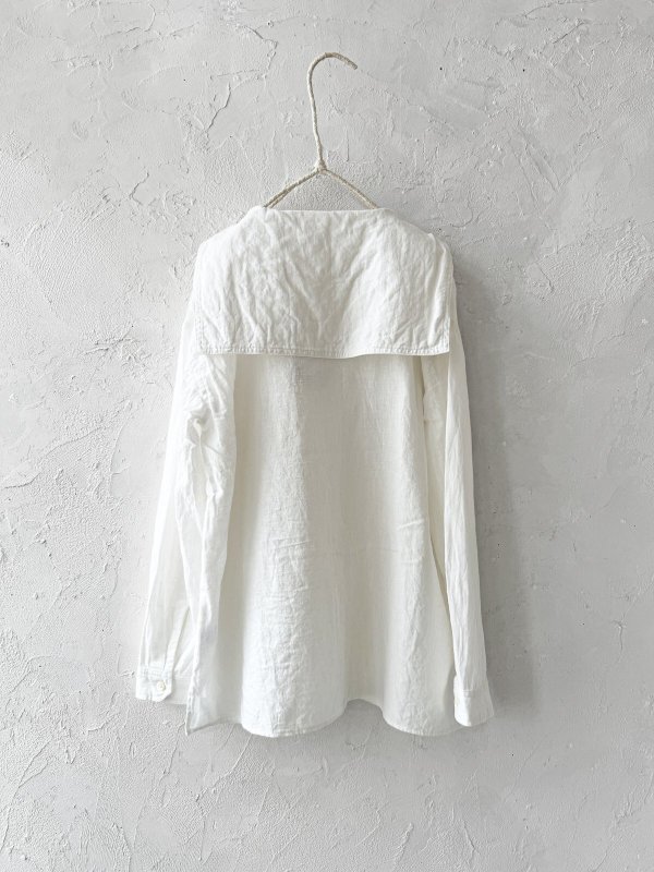 画像8: seasew./302 長袖セーラー襟プルオーバー・オフ (8)