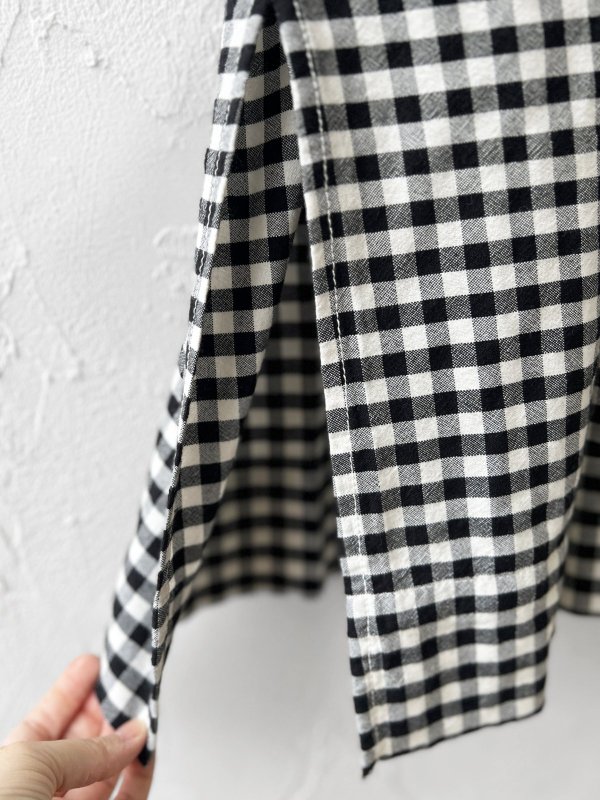 画像7: SO/フロントタックワンピース・ギンガム (7)