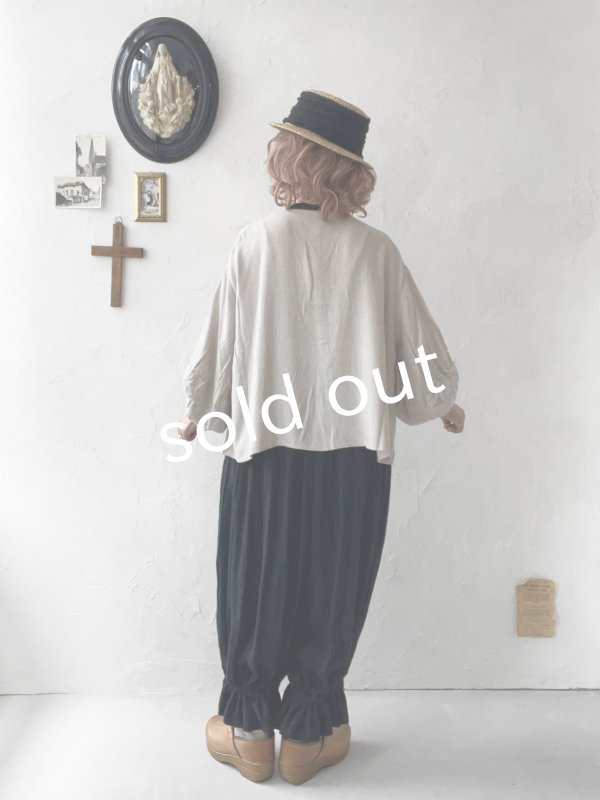 画像10: SO／バルーンスリーブブラウス・ナチュラル (10)