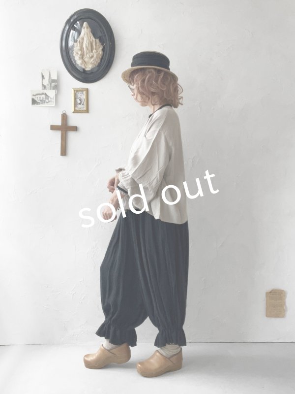 画像9: SO／バルーンスリーブブラウス・ナチュラル (9)