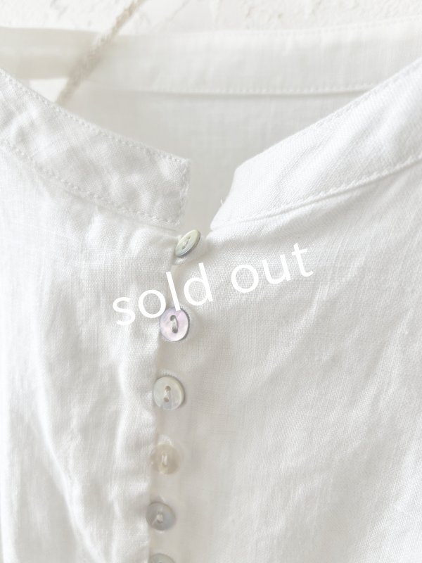 画像9: 08mab/ボタンチュニック・キナリ (9)