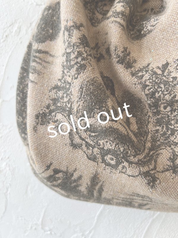 画像5: MARCHE' DE SOEUR／木の持ち手バッグ・クラシックウール (5)