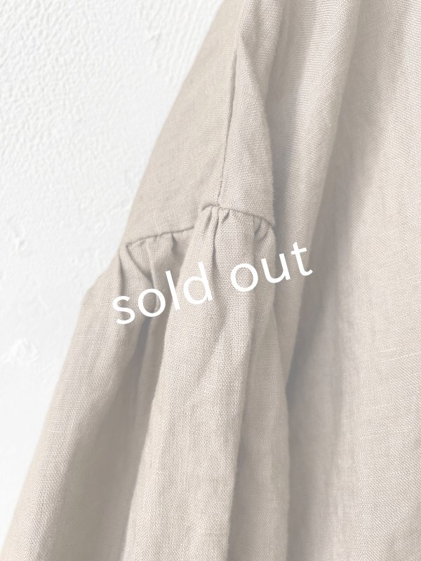 画像4: 08mab/ボタンチュニック・ソイルブラウン (4)