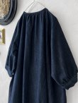 画像9: 08mab/デニムパフスリーブワンピース・インディゴ (9)
