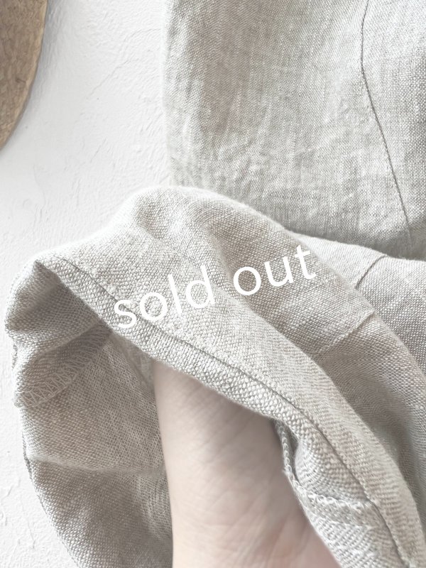 画像6: 08mab/切り替えボールパンツ・グレージュ (6)