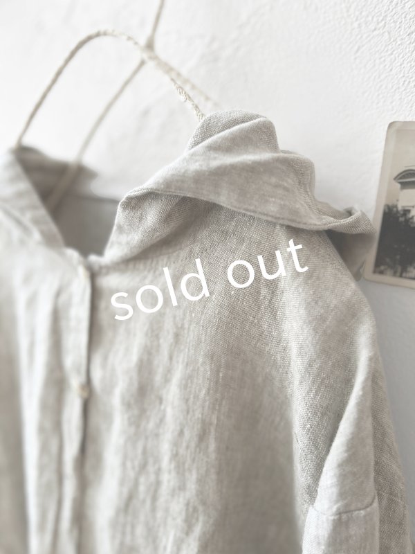 画像3: 08mab/フードプルオーバー・グレージュ (3)