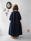 画像12: 08mab/デニムパフスリーブワンピース・インディゴ (12)