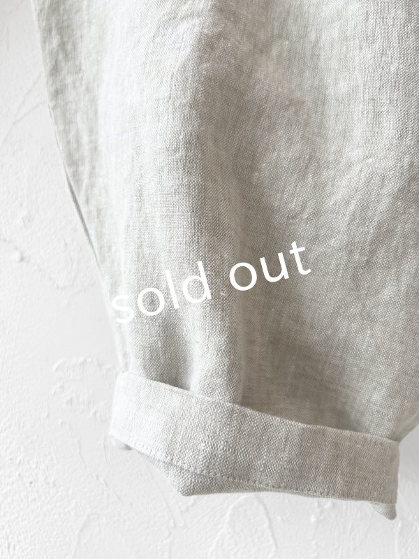 画像3: 08mab/切り替えボールパンツ・グレージュ (3)