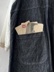 画像7: seasew.／109 デニムオーバーオール・チャコール (7)