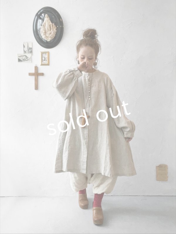 画像11: 08mab/ボタンチュニック・ソイルブラウン (11)