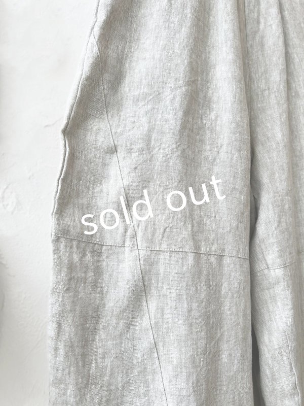 画像4: 08mab/切り替えボールパンツ・グレージュ (4)