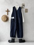 画像7: seasew.／109 デニムオーバーオール・インディゴ (7)