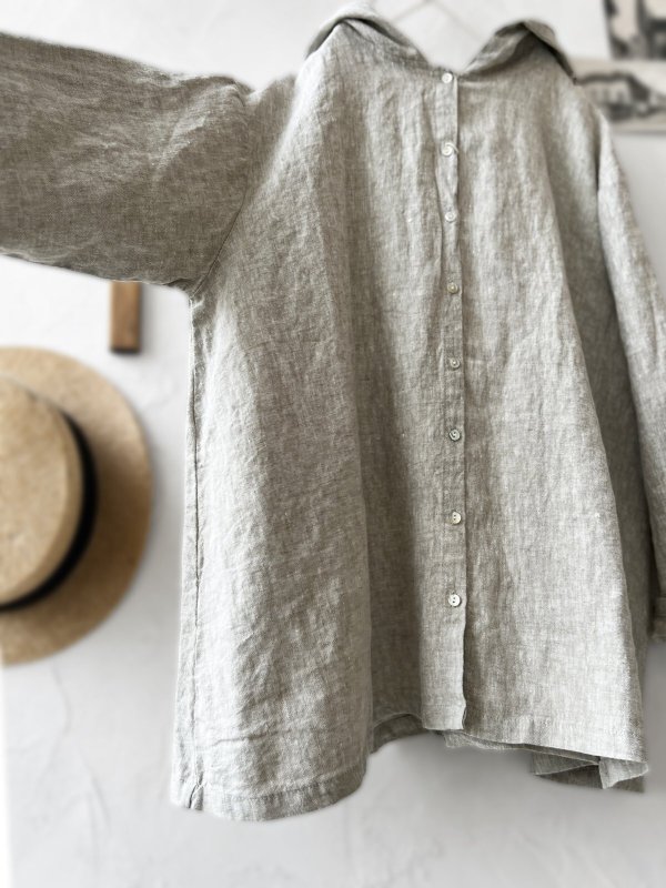 画像7: 08mab/フードプルオーバー・ベージュ (7)