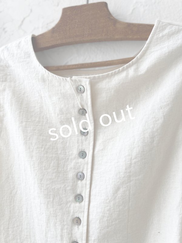 画像8: sloe/2wayポケットボタンベスト・アイボリー (8)