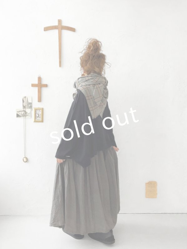 画像8: SO／2wayフレアカーディガン・ブラック (8)