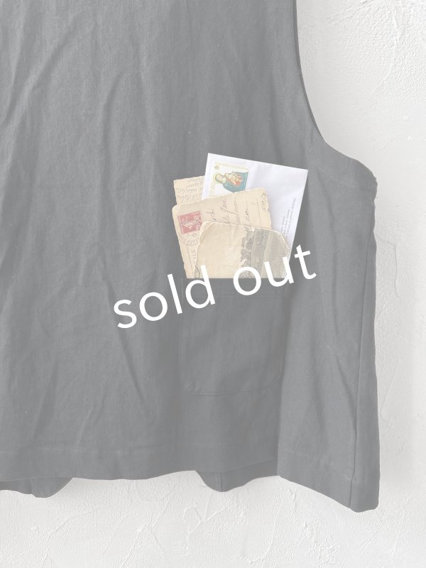 画像4: sloe/2wayラウンドベスト・ブラック (4)