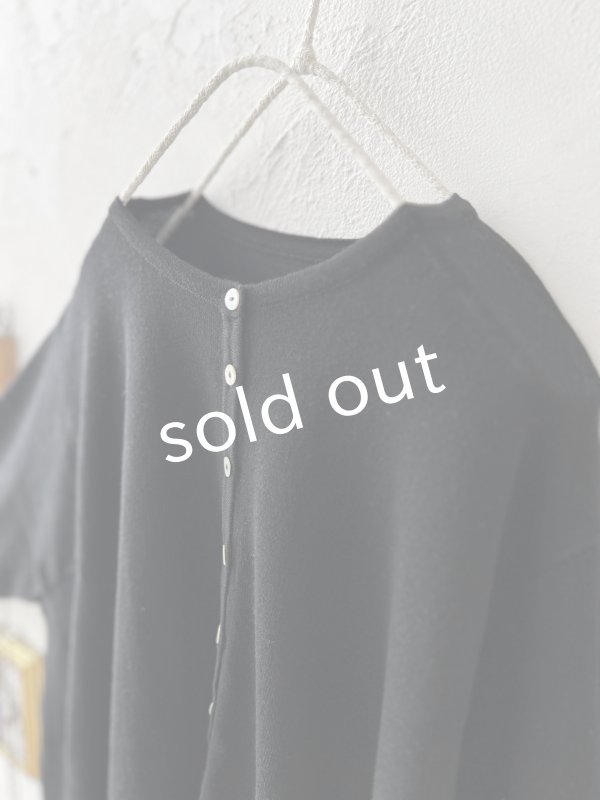 画像4: SO／2wayフレアカーディガン・ブラック (4)