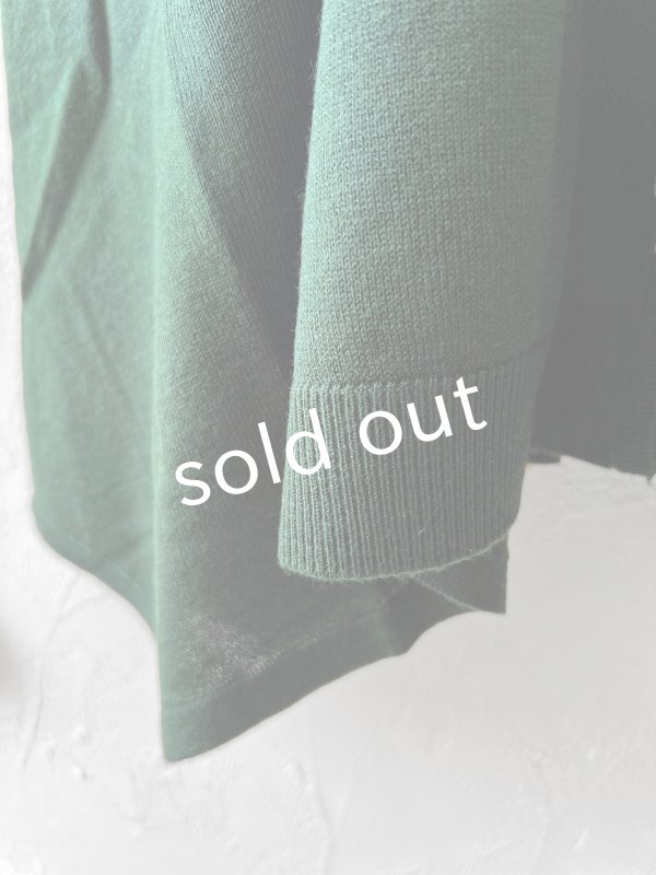 画像5: SO／2wayフレアカーディガン・グリーン (5)