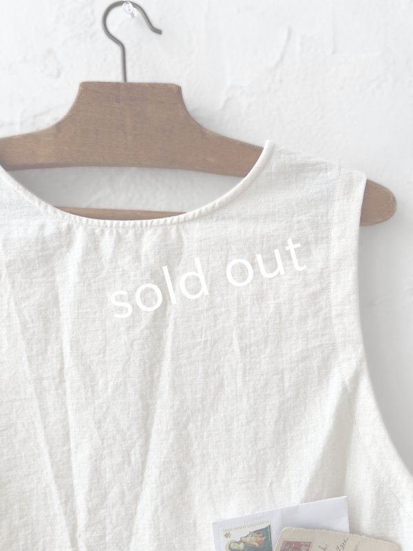 画像4: sloe/2wayポケットボタンベスト・アイボリー (4)