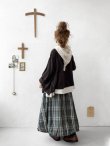 画像9: sloe/チェックバルーンスカート・グリーン (9)